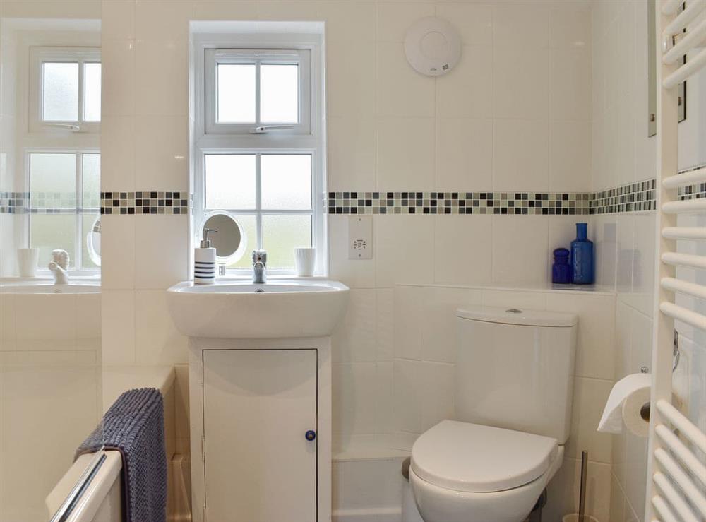 Bathroom at Purbeck Apartment in Chideock, Dorset