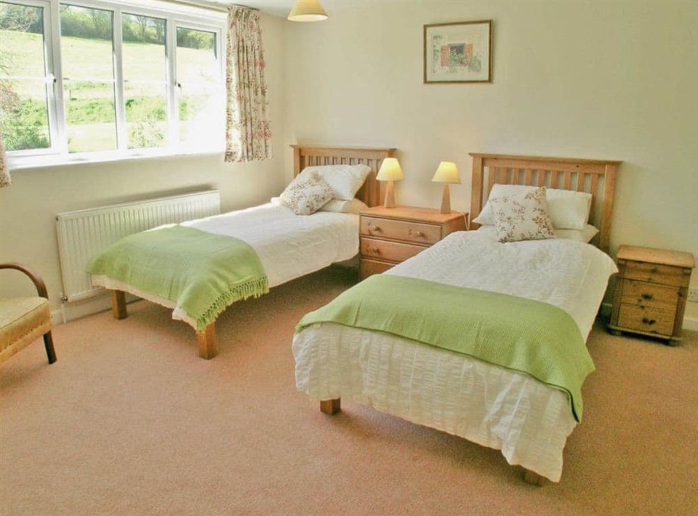 Twin bedroom (photo 3) at Purcombe Farmhouse in Whitchurch Canonicorum, near Bridport, Dorset