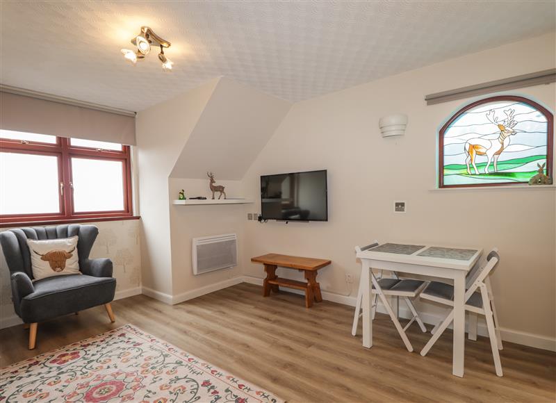 Enjoy the living room at Purlie Lodge Apartment, Abriachan near Inverness