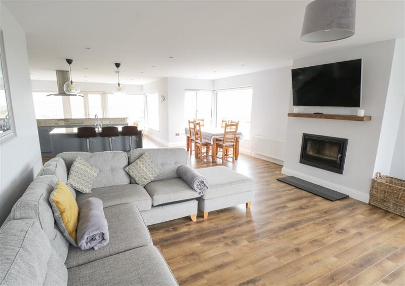 Relax in the living area at Purteen, Keel