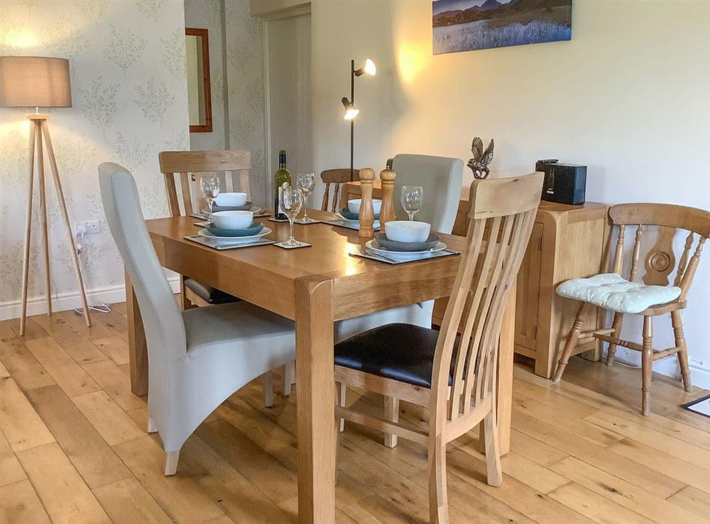 Dining Area at Pussywillow Cottage in Rowrah, near Cockermouth, Cumbria