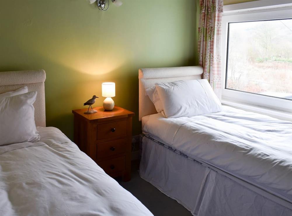 Twin bedroom at Puzzle Corner  in Sandsend, near Whitby, North Yorkshire