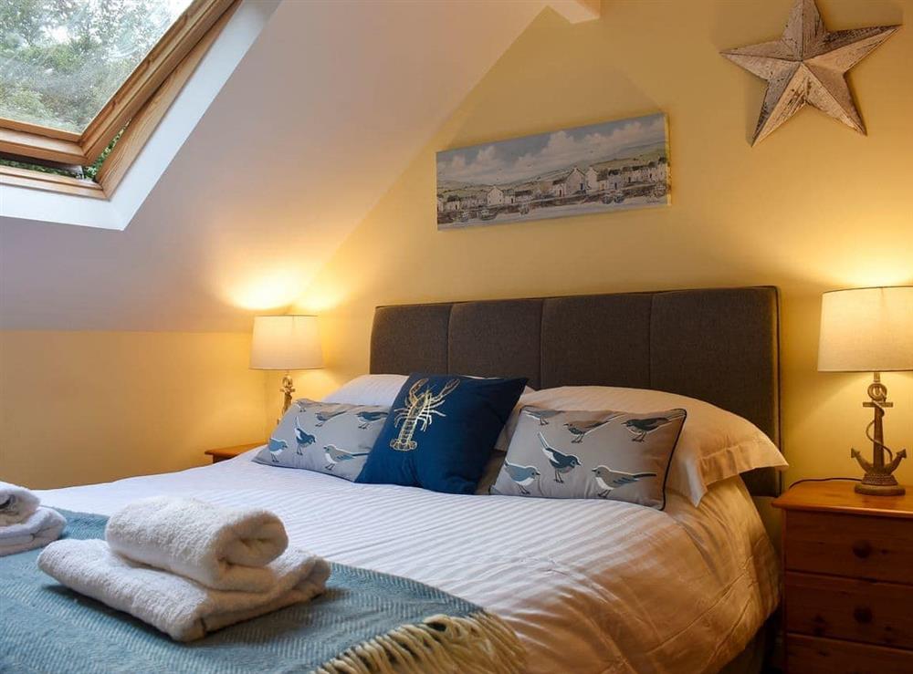 Double bedroom at Quackers in Whitby, North Yorkshire