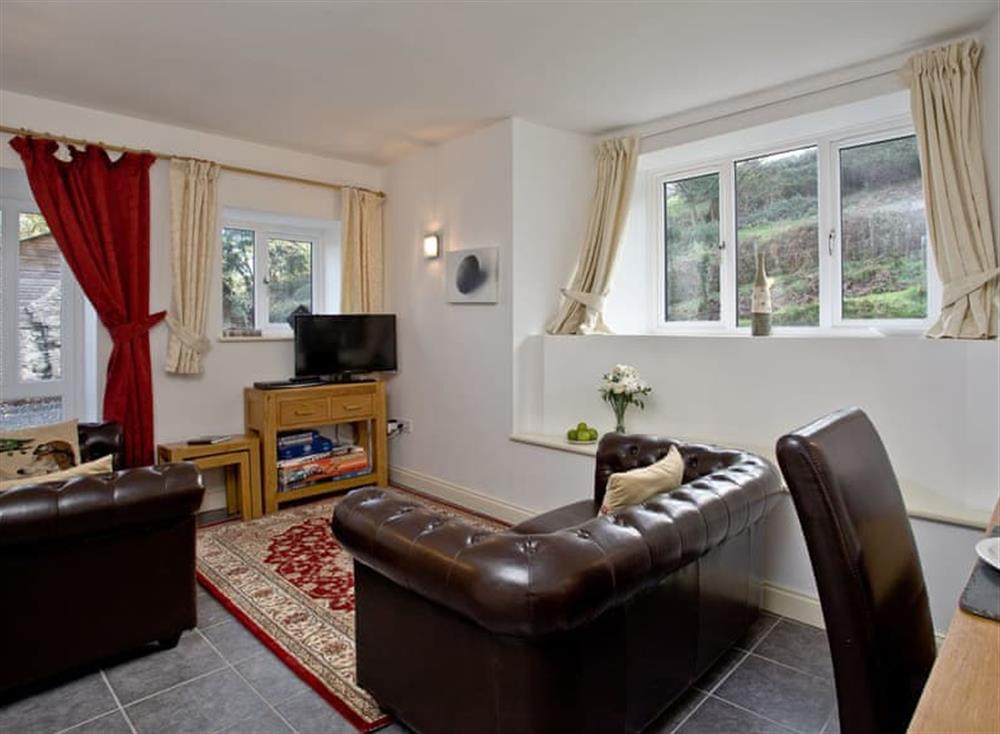 Living area at Quail Cottage in , Kingsbridge