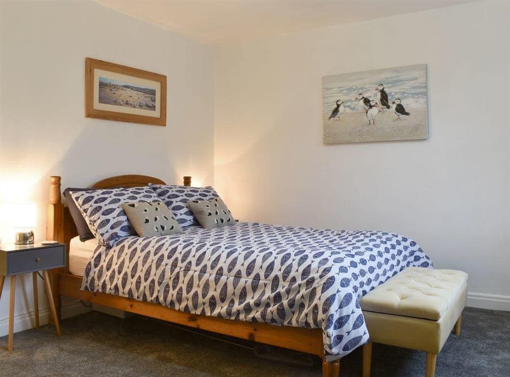 Double bedroom at Quakers Cottage in Skinningrove, Cleveland