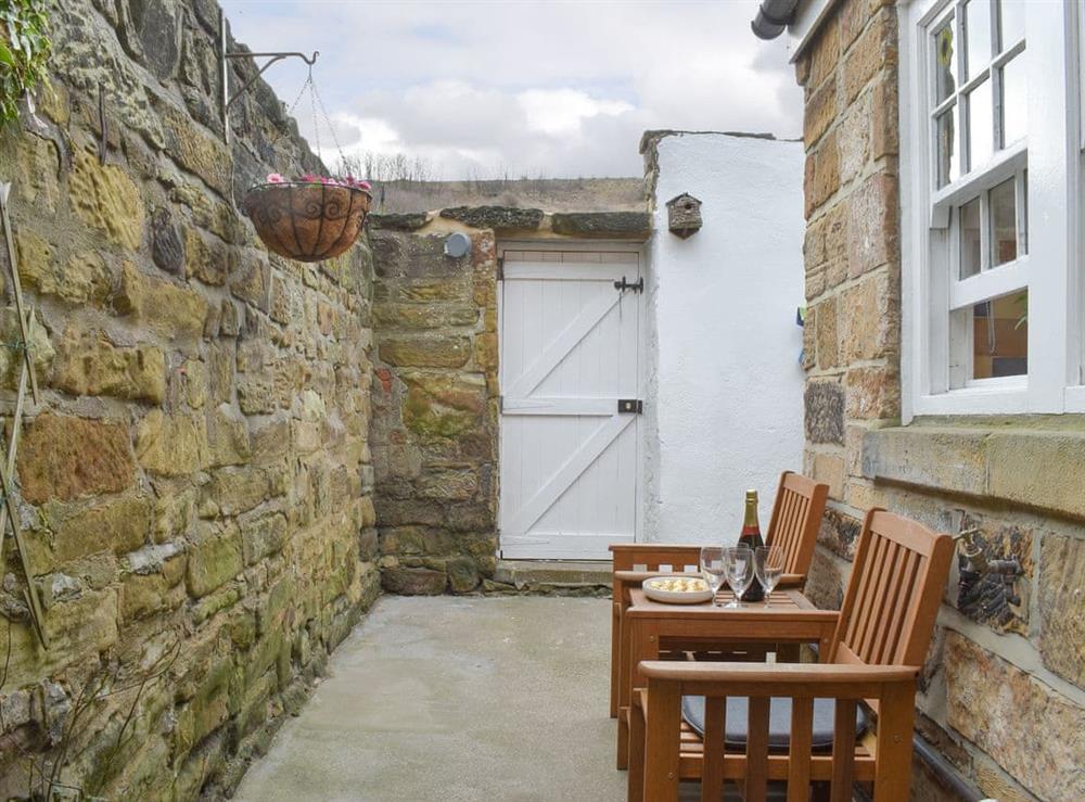 Outdoor area at Quakers Cottage in Skinningrove, Cleveland