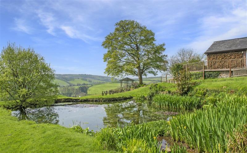 The setting of Quarme Cottage