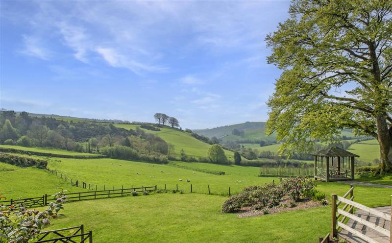 The setting of Quarme Cottage