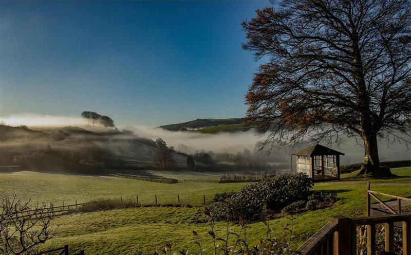 The setting of Quarme Cottage