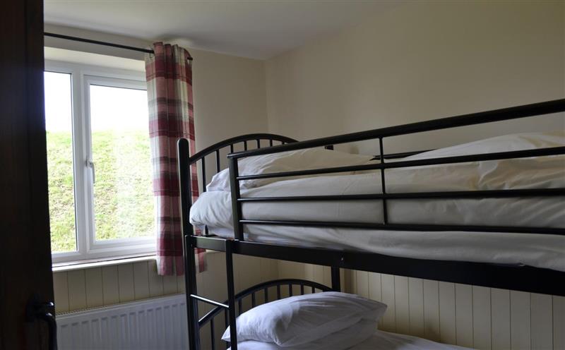 This is a bedroom at Quarme Cottage, Minehead