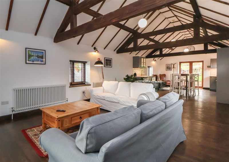 Inside at Quarry Barn, Llan-y-Pwll near Borras