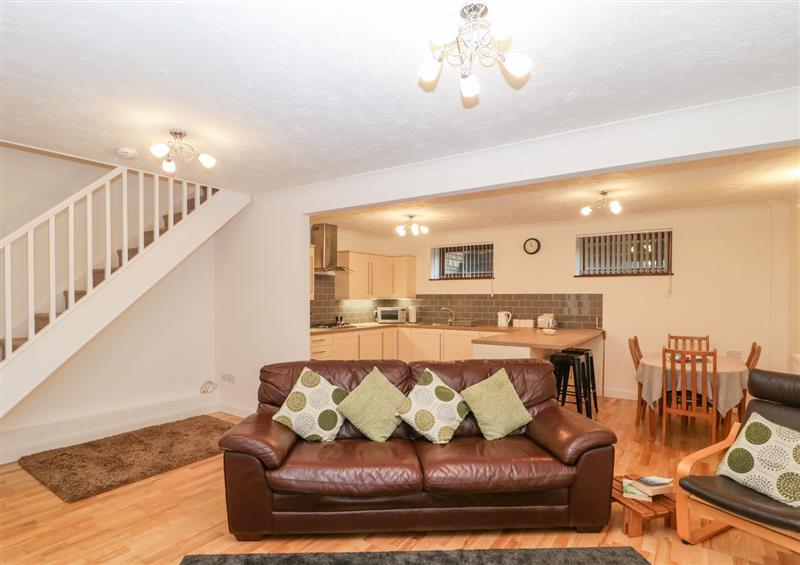 Relax in the living area at Quarry Cottage, Draycott