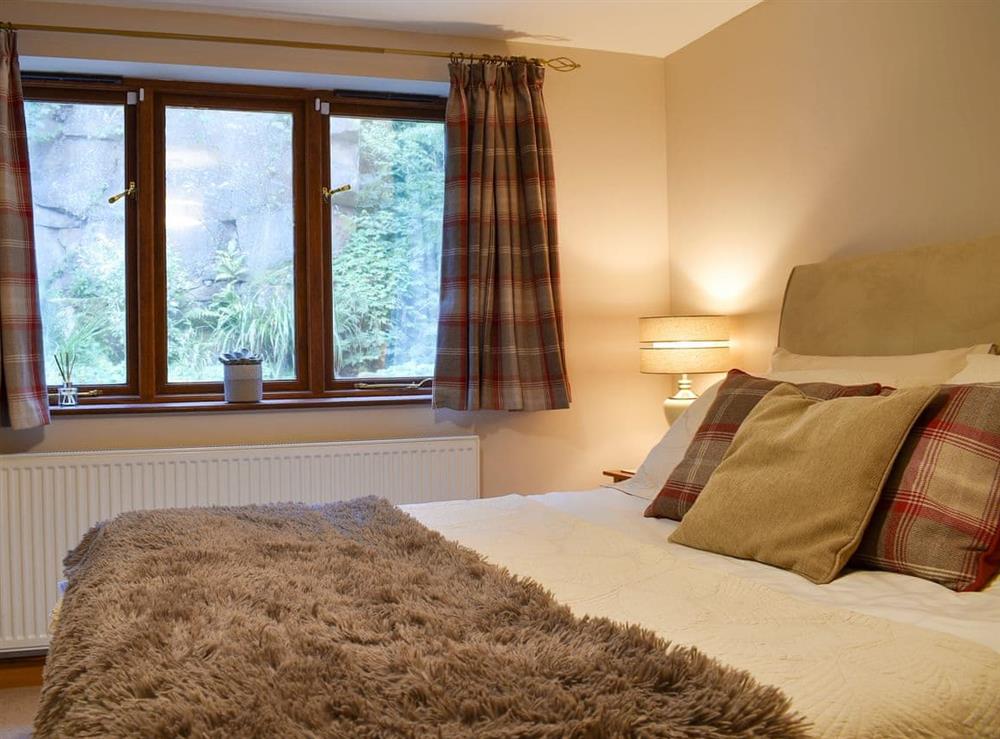 Double bedroom at Quarry Cottage in Lea Matlock, Derbyshire