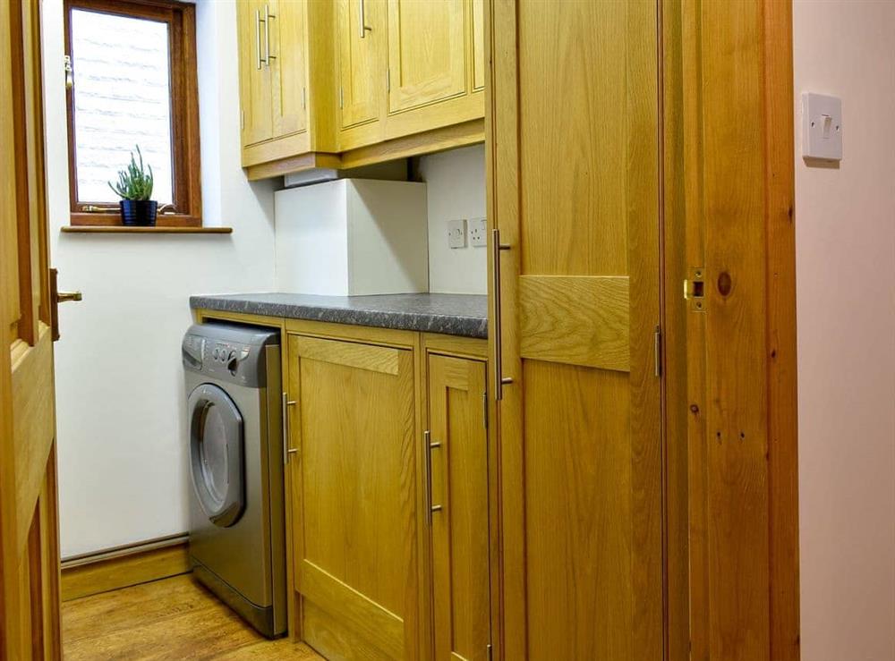 Utility room at Quarry Cottage in Lea Matlock, Derbyshire
