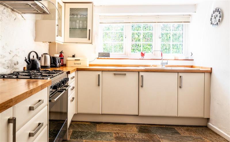 This is the kitchen at Quarry Cottage, Porlock