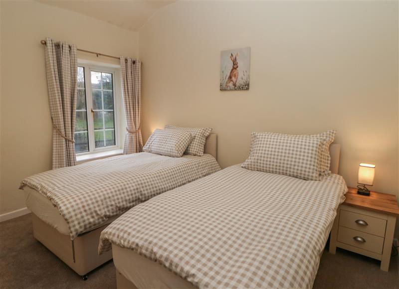 One of the 2 bedrooms at Quarry Cottage, Smalldale near Buxton