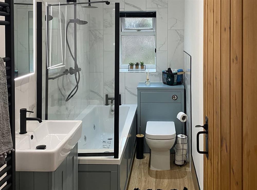 Shower room at Quarrymans in Colwyn Bay, Clwyd