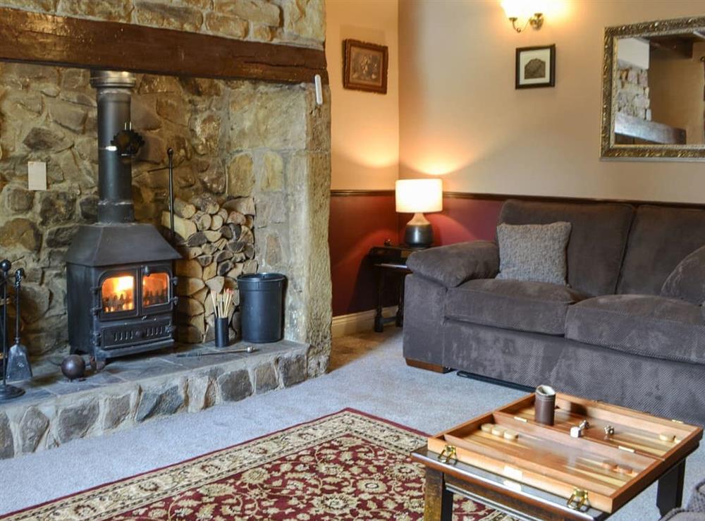 Living room at Quarrymans Cottage in Belford, Northumberland