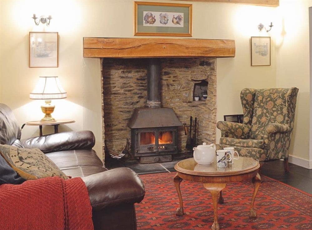 Living room (photo 3) at Quarrymans Cottage in Golberdon, Nr Callington, Cornwall., Great Britain