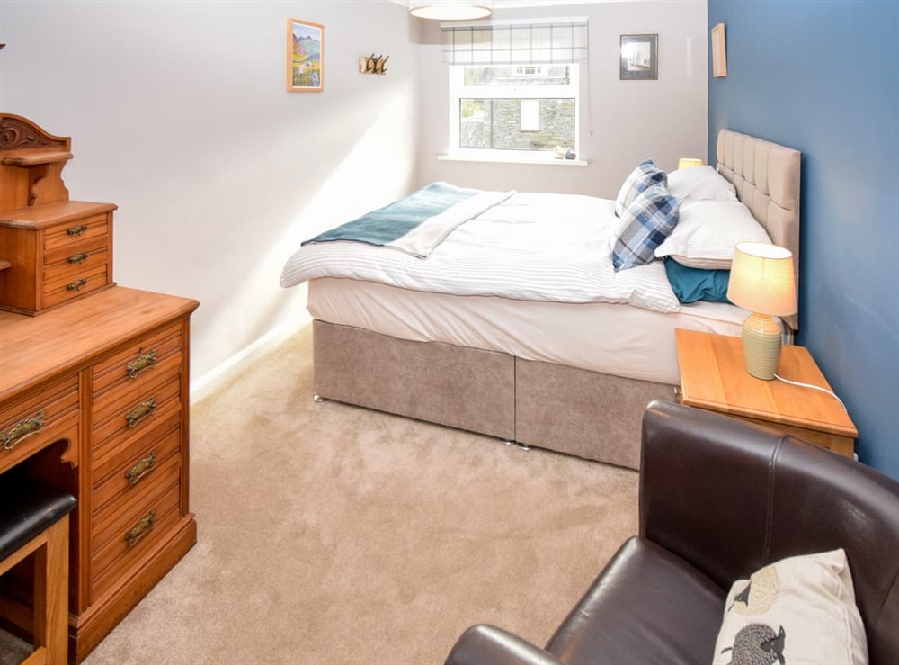 Double bedroom at Quarrys Edge in Chapel Stile, near Grasmere, Cumbria