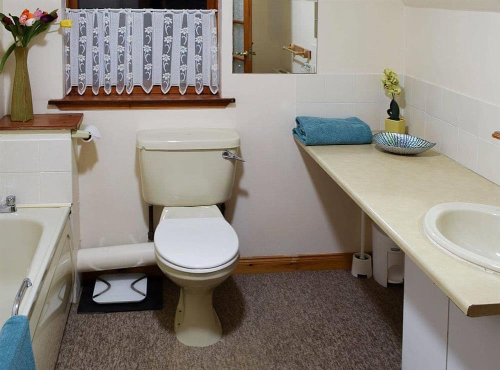Bathroom at Quarter Deck Gardens in Glencoe, Argyll