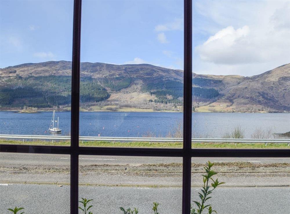 View at Quarter Deck Gardens in Glencoe, Argyll