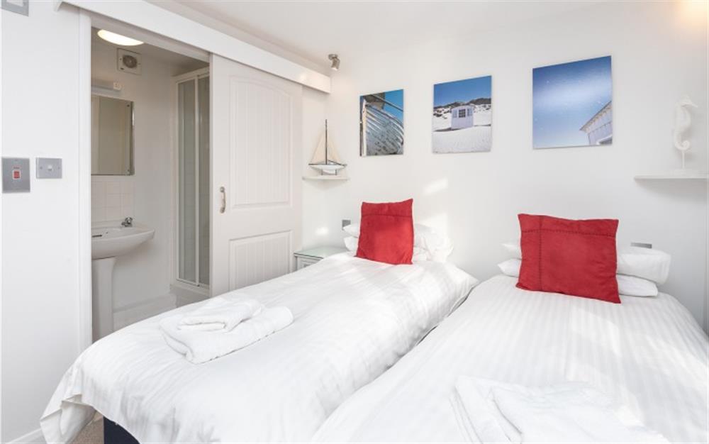 Another look at bedroom 2 at Quarterdeck (Sunny Cliff Cottage) in Salcombe