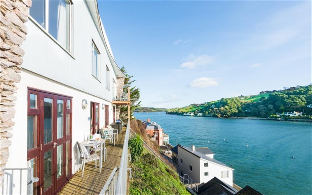 The balcony (photo 2) at Quarterdeck (Sunny Cliff Cottage) in Salcombe