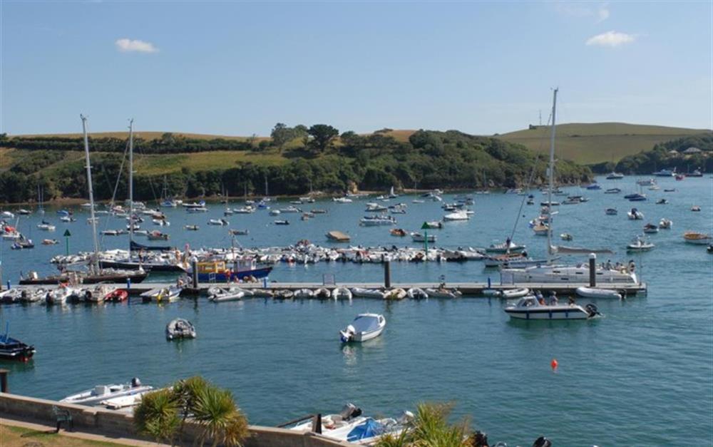 A closer look at the stunning view from the property at Quarterdeck: The Salcombe in Salcombe