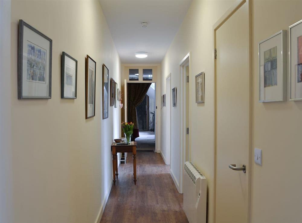 Light and airy hallway at Quartermasters in Brancepeth, near Durham, England