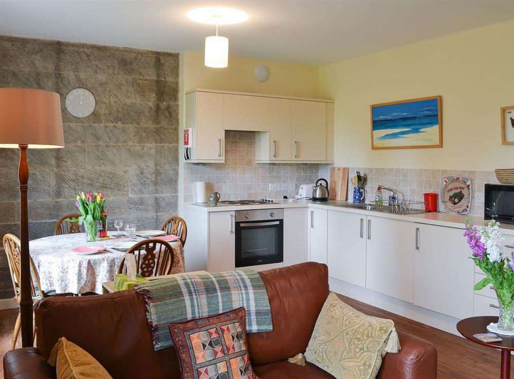 Lovely well-equipped kitchen area at Quartermasters in Brancepeth, near Durham, England