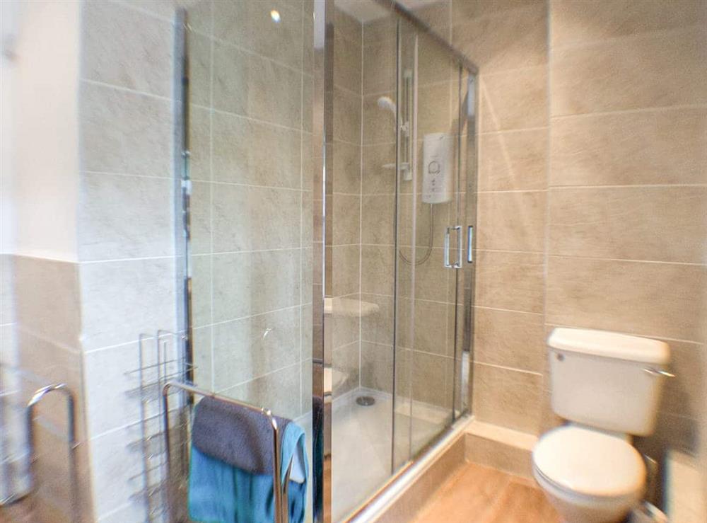Shower room at Quay Cottage in Cramond, Edinburgh, Midlothian