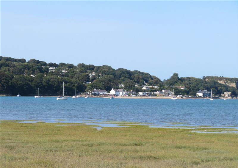The area around Quay Cottage at Quay Cottage, Red Wharf Bay