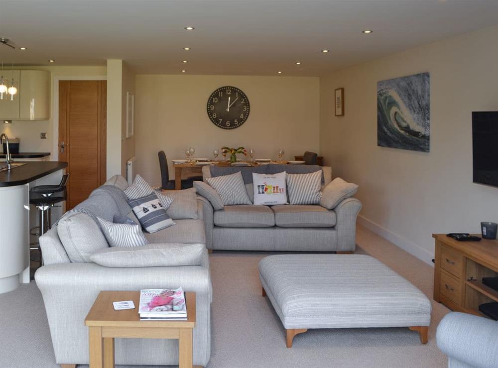Open plan living space (photo 2) at Quay House in Mudeford, near Christchurch, Dorset