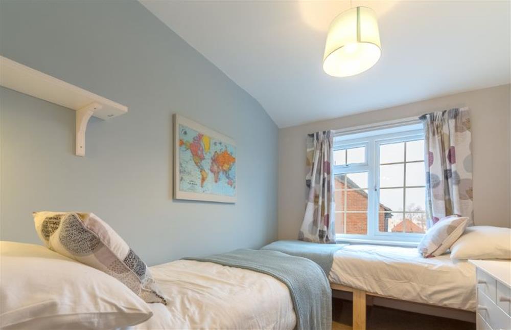 First floor: Bedroom three at Quay View Cottage, Wells-next-the-Sea