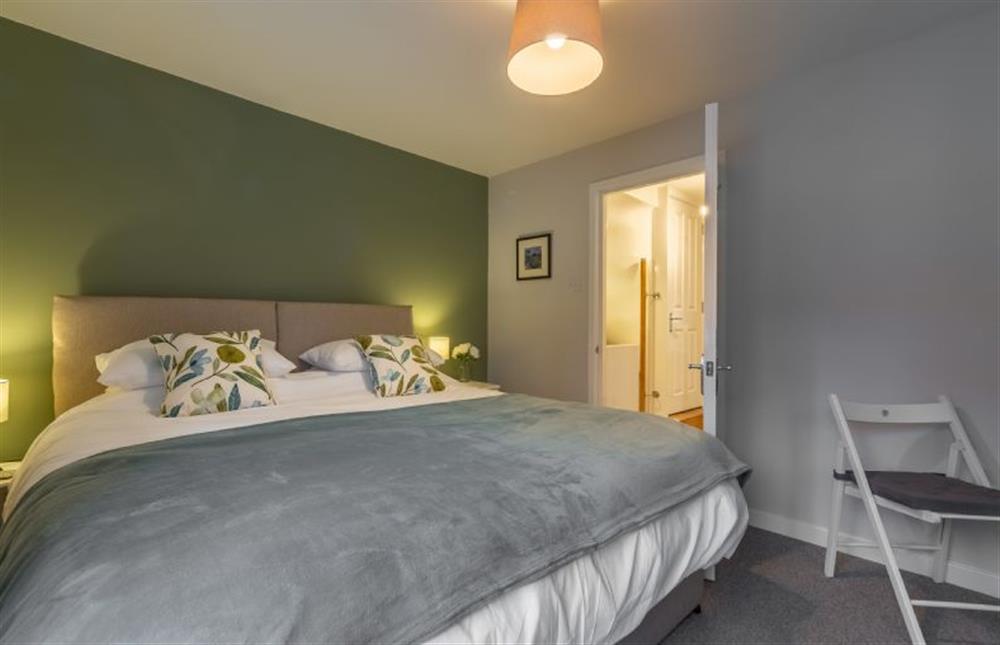 First floor: Bedroom two can convert to twin beds at Quay View Cottage, Wells-next-the-Sea