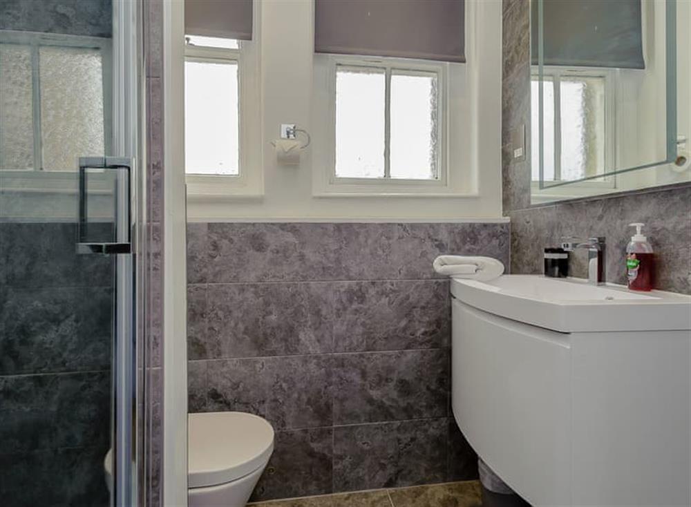 Shower room at Quayside Apartment in Harwich, England