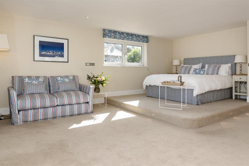 Master bedroom at Quayside in , Salcombe