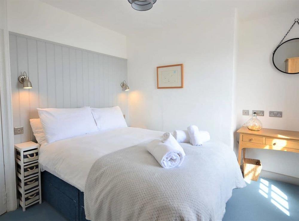 Double bedroom at Quayside in St Mawes, Cornwall
