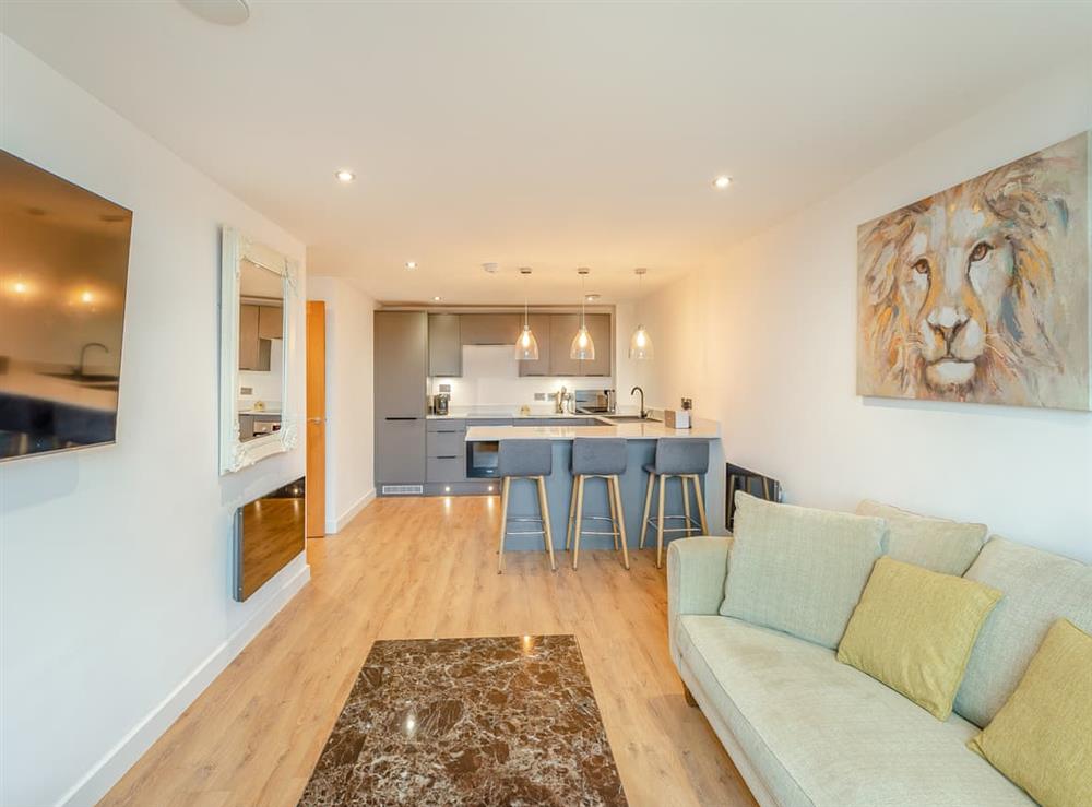 Open plan living space (photo 2) at Queens Bridge Apartment in Ramsgate, Kent