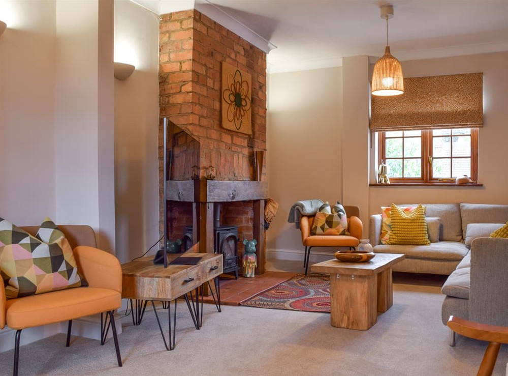 Living area at Queens Manor in Kingsthorpe, near Northampton, Northamptonshire