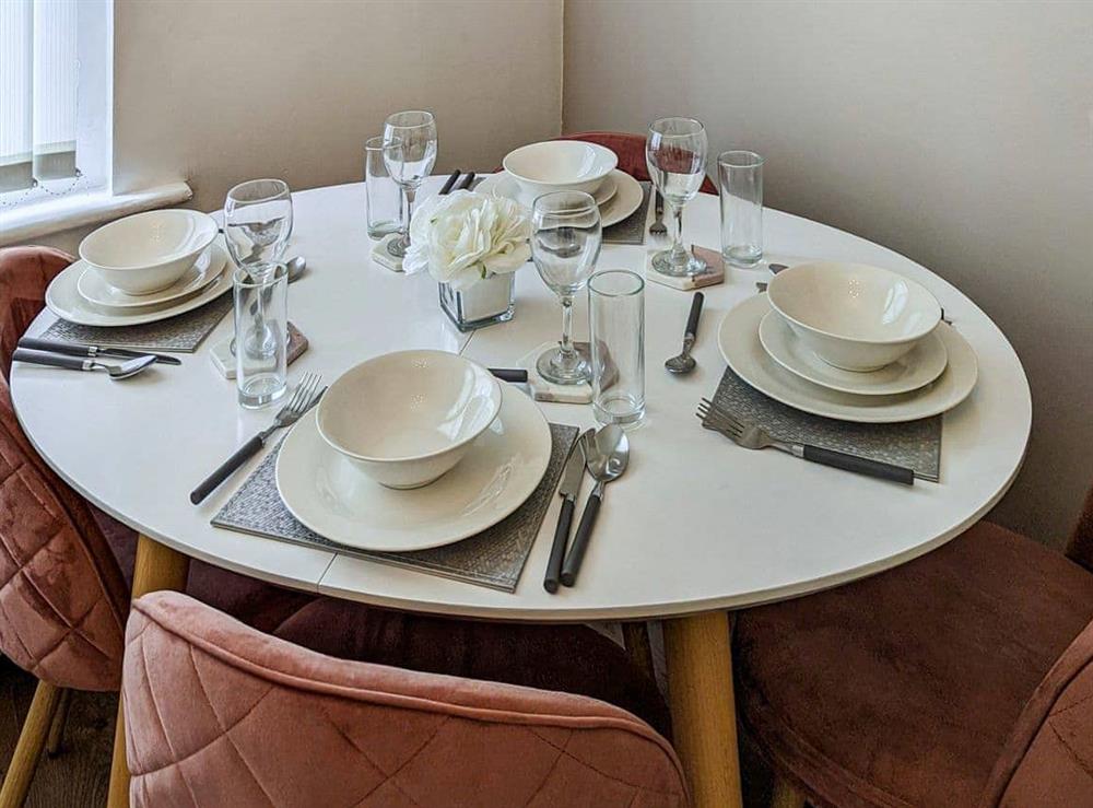 Dining Area at Queens Park Apartment in Bournemouth, Dorset