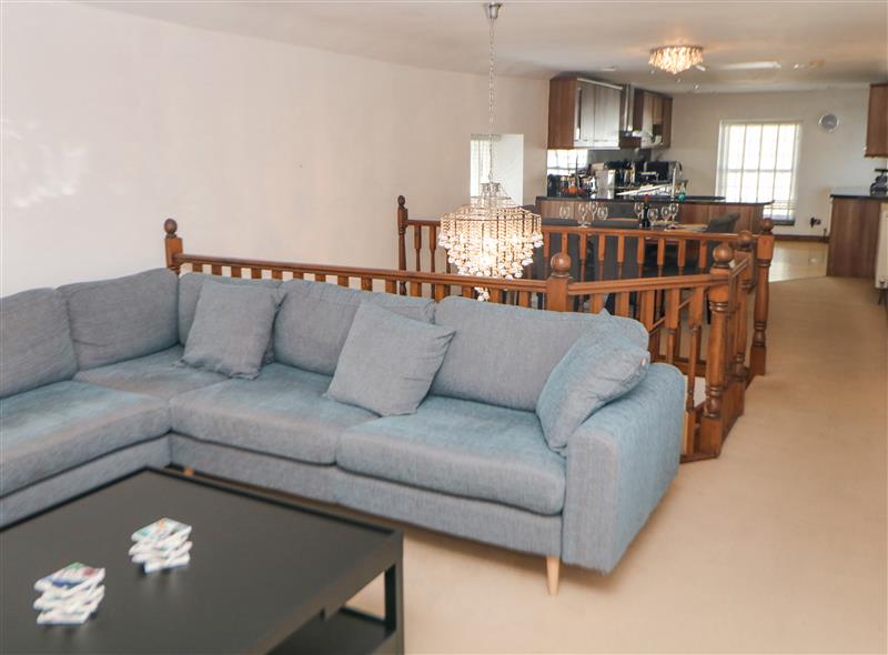 The living room at Querc, Stoney Middleton near Calver