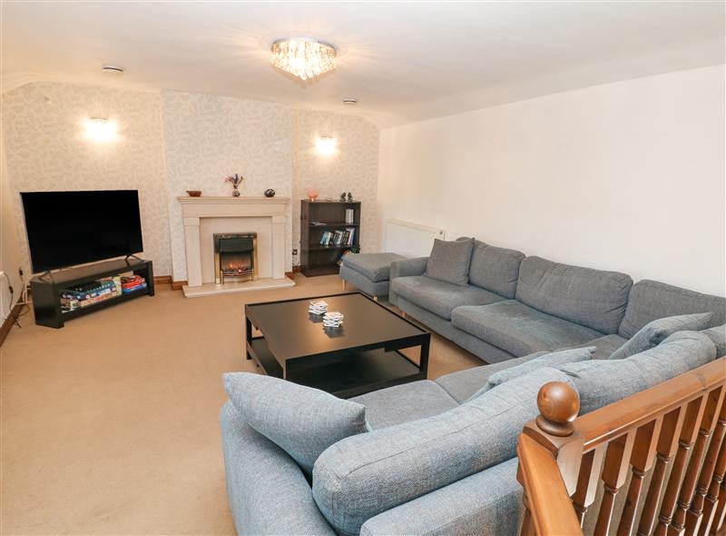 This is the living room at Querc, Stoney Middleton near Calver