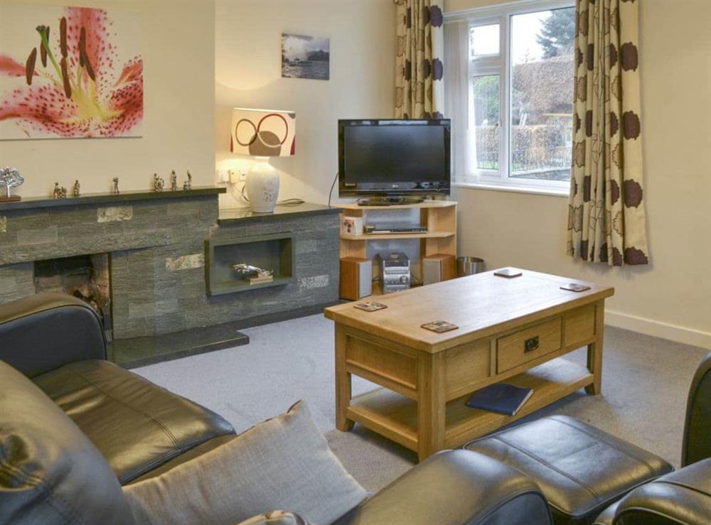 Living room at Quietways in Portinscale, near Keswick, Cumbria