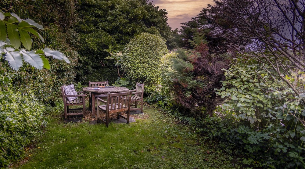 The garden (photo 2) at Quin Cottage in Port Quin, Cornwall