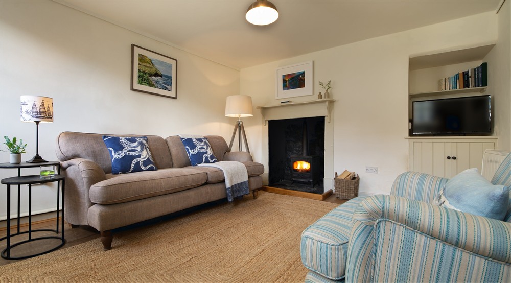 The sitting room (photo 2) at Quin Cottage in Port Quin, Cornwall