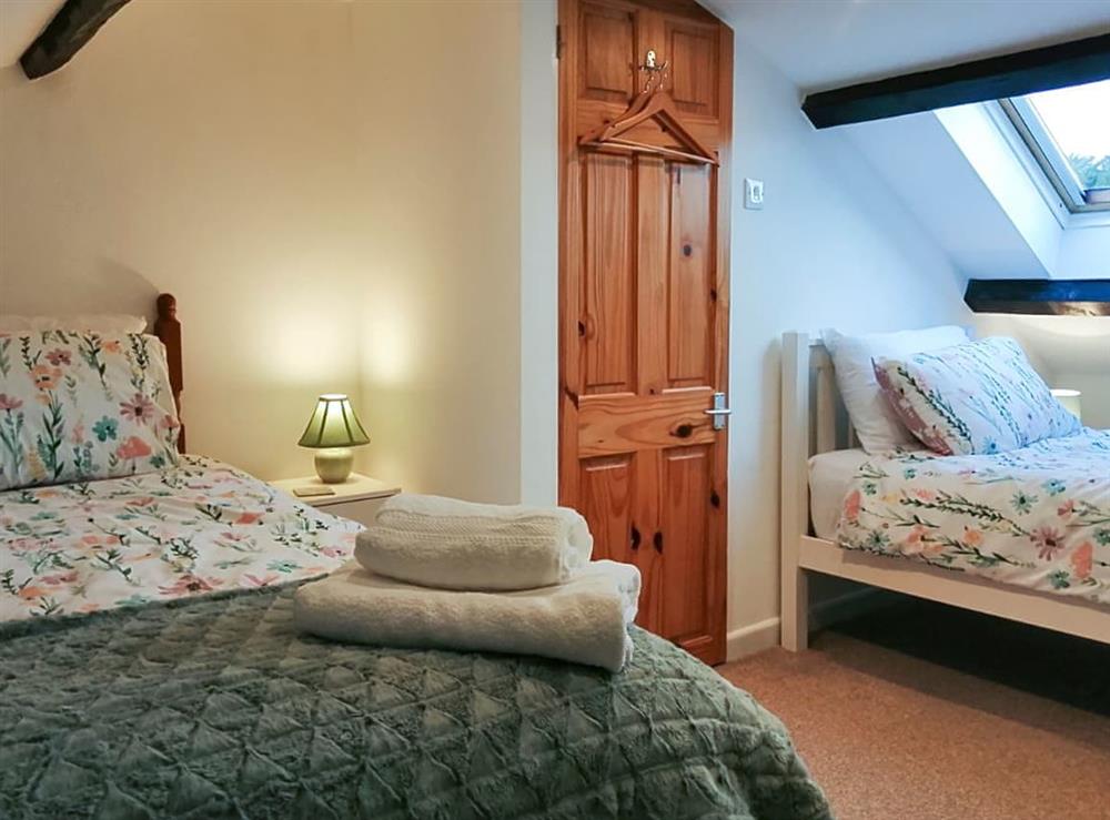 Twin bedroom at Quince Cottage in Flookburgh, near Grange over Sands, , Cumbria