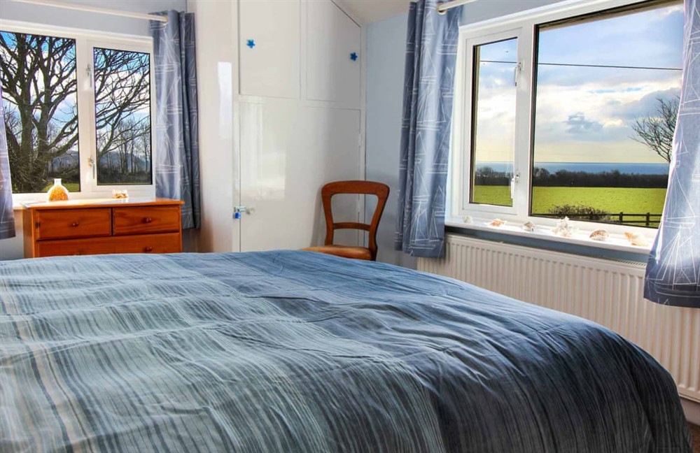 Bedroom at Quince Cottage, Pendower in Veryan, Cornwall