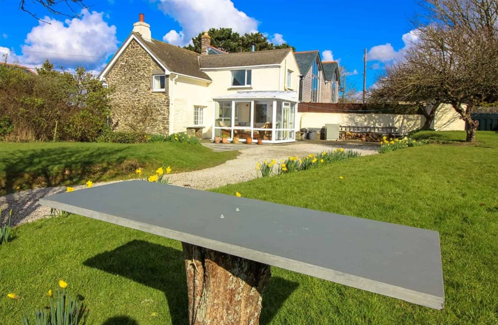 Garden and grounds (photo 2) at Quince Cottage, Pendower in Veryan, Cornwall